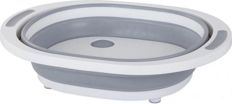 Zložljiva zasnova 2v1: posoda in rezalna deska