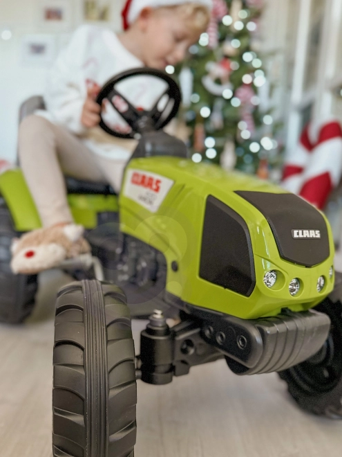 FALK Pedal Tractor Claas Arion 430 with Trailer
