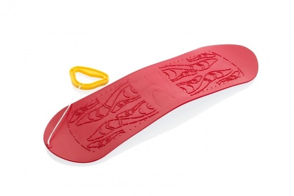 Children's Plastic Snowboard 70 cm Red