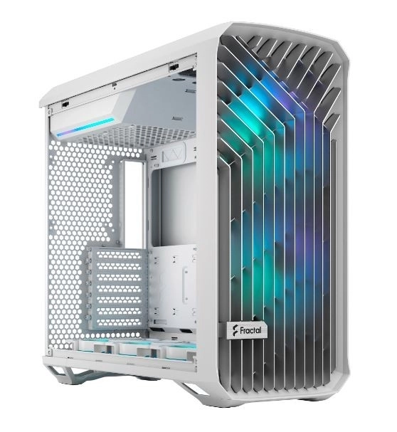 Case bianco RGB TG Clear Tint