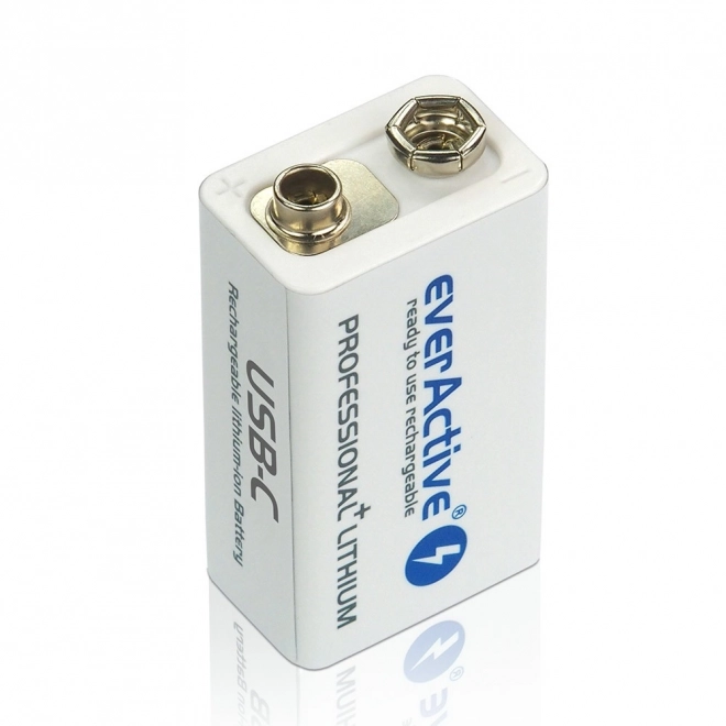 USB-C Li-ion 9V Rechargeable Battery