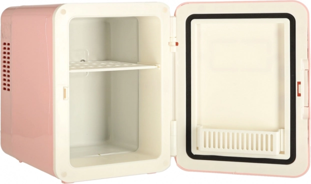 Electric Portable Mini Fridge 2-in-1 Pink 4L