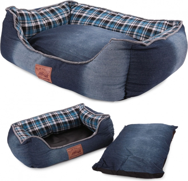 Panier pour chiens et chats avec coussin amovible XL