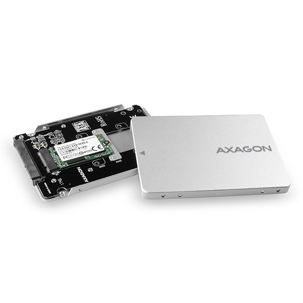 Alloggiamento interno ARGENTO SATA per SSD M.2 SATA