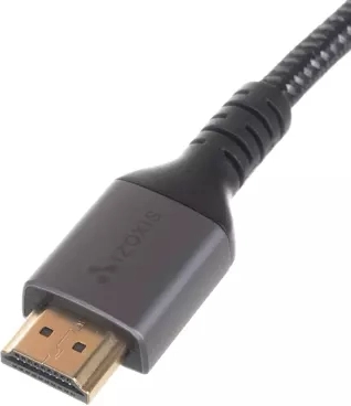 Durable design with braid and gold-plated connectors