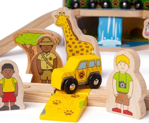Ride by train or safari jeep