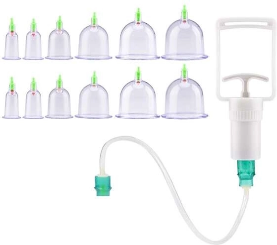12 cups for different body areas