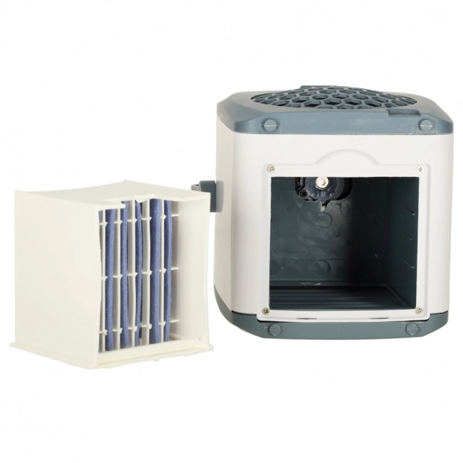 Klimatska naprava prenosni namizni ventilator vlažilec USB bela