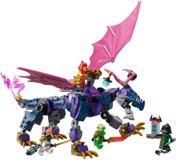 Poseable dragon for action poses
