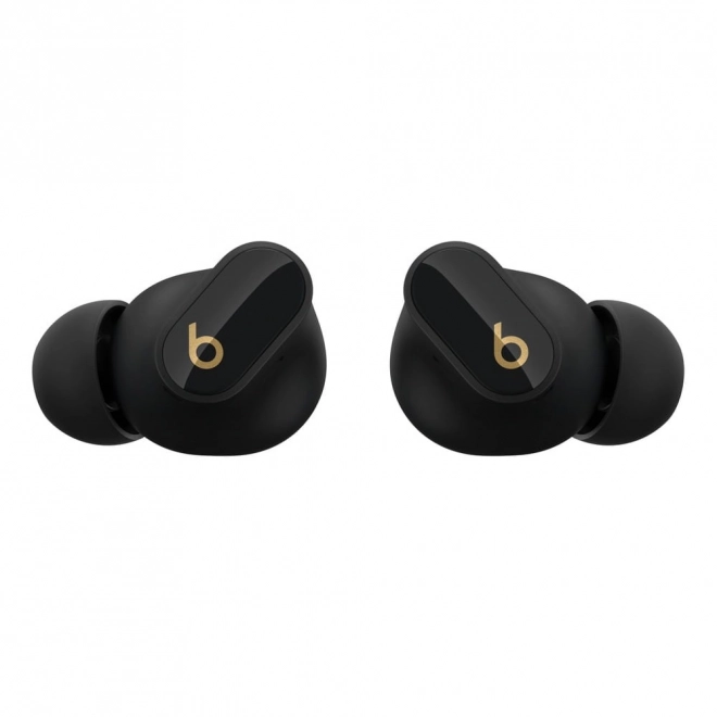 Wireless earphones beats studio buds plus - black with gold