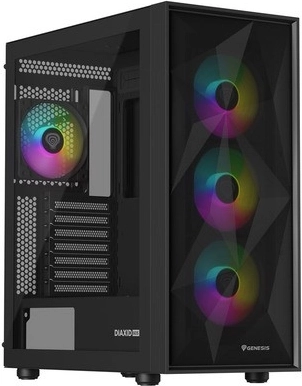 Quattro ventole OXAL 120 ARGB di serie