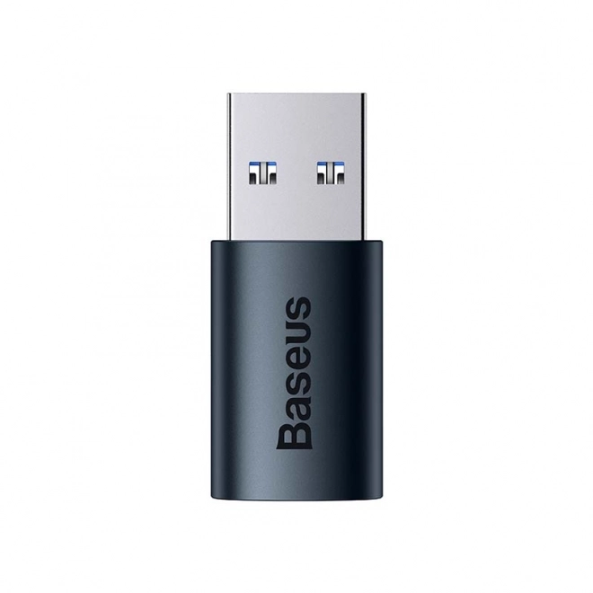 Baseus USB-A - USB-C adapter – Kék