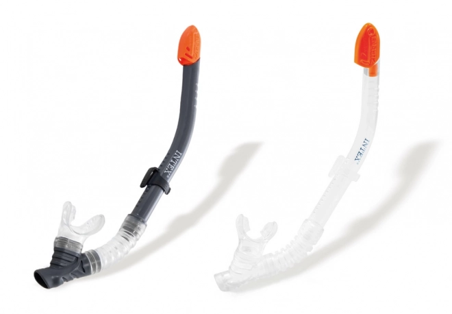 Klassisk snorkel med silikone mundstykke