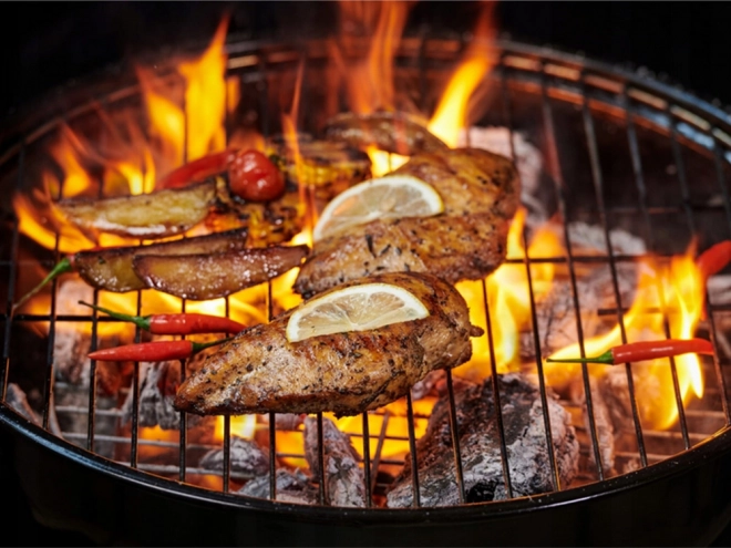 Portable Garden Camping Grill for Charcoal