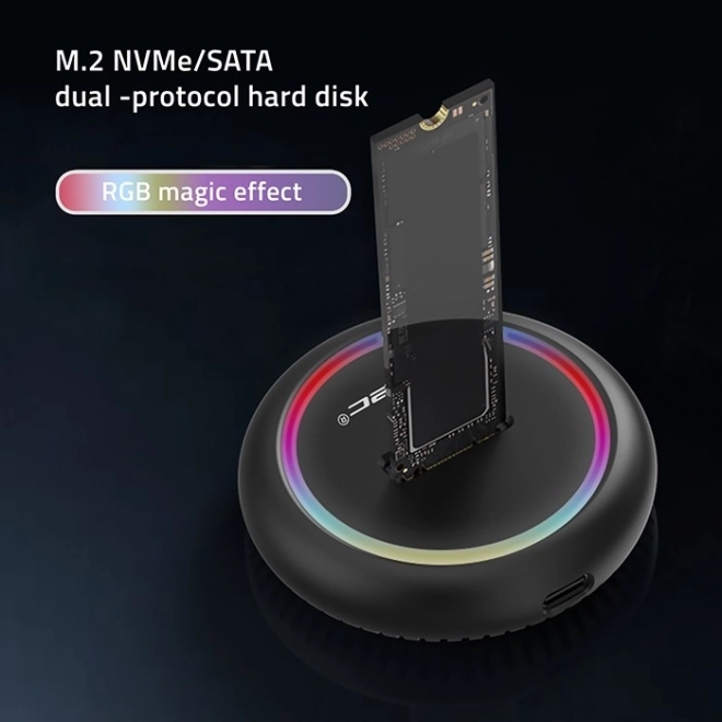 SSD Docking Station with RGB LED