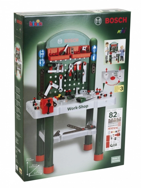 Bosch Workbench 82 Pieces for Kids