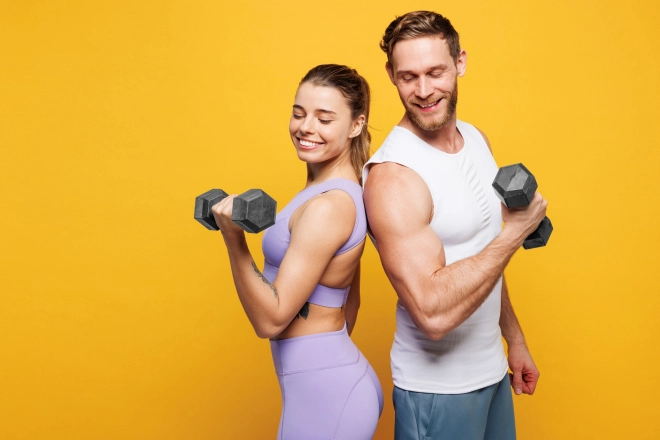 Dumbbells Hex ModernHome 2x1 kg