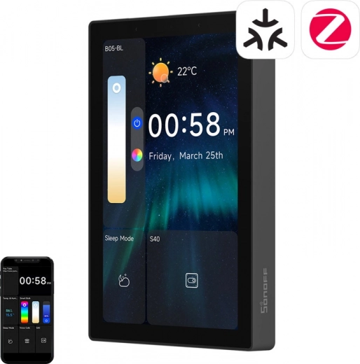 Clear 4.7" touch display