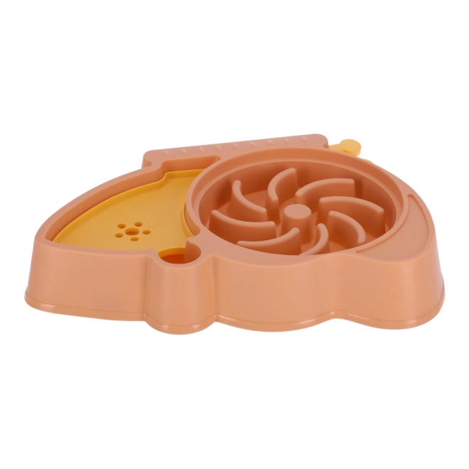 Slow feeder bowl to prevent gulping