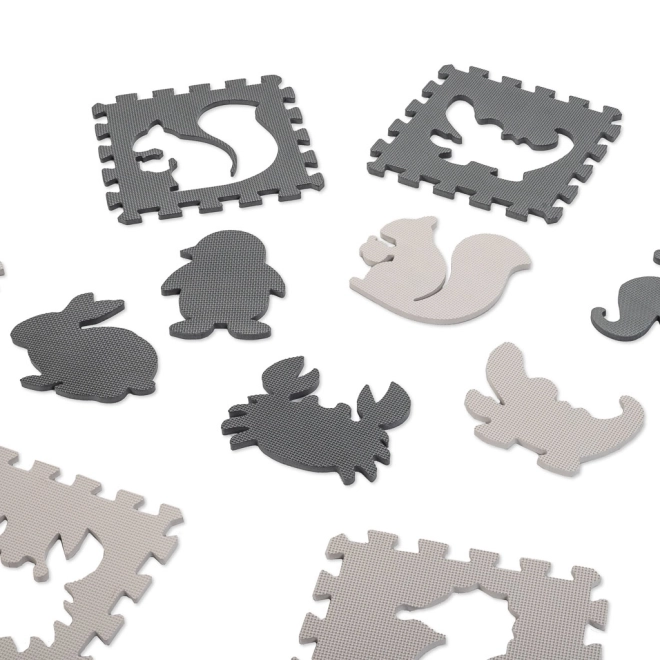 Fun animal motifs with removable shapes
