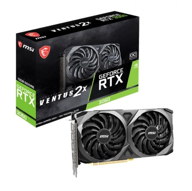 Graphics card GeForce RTX 3060 Ventus 2X OC 12GB