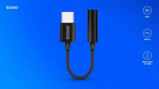 Audio Adapter USB-C to 3.5mm Jack