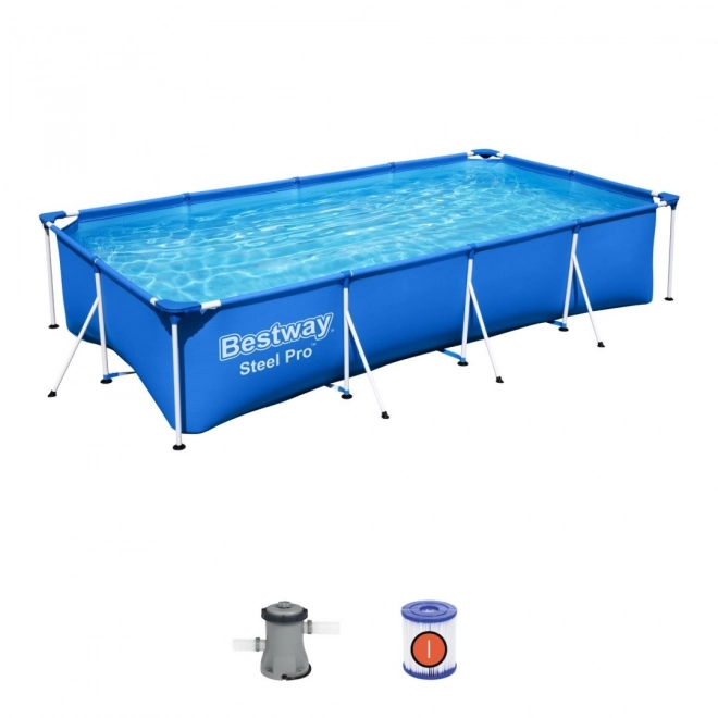 Bestway Steel Pro Framed Pool 400 x 211 x 81 cm