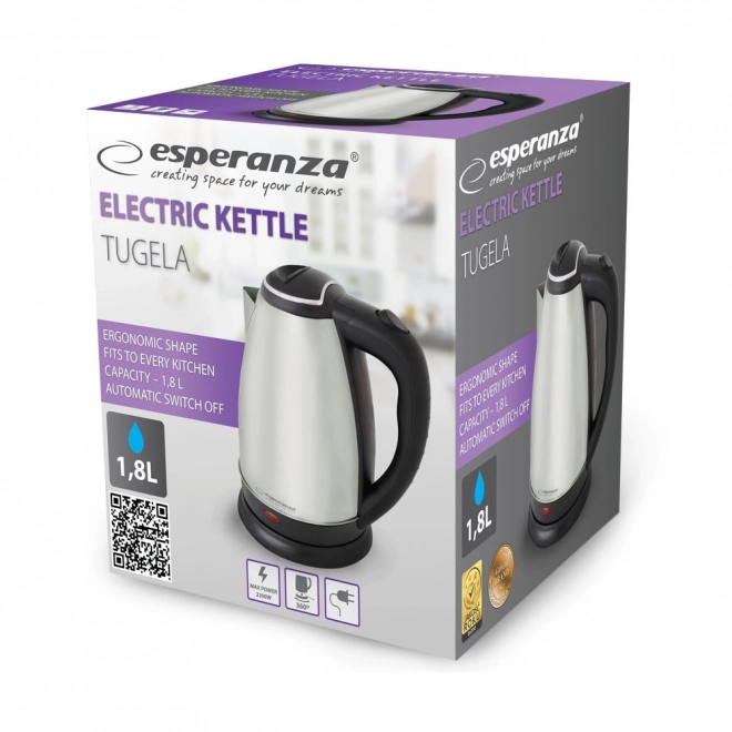 Electric kettle inox 1.8L