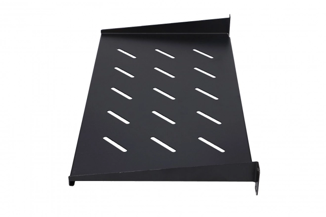 Mensola rack 1U per armadi sospesi nera 25 cm