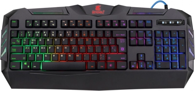 Tastiera da gioco Defender Werewolf GK-120DL con switch a membrana e illuminazione