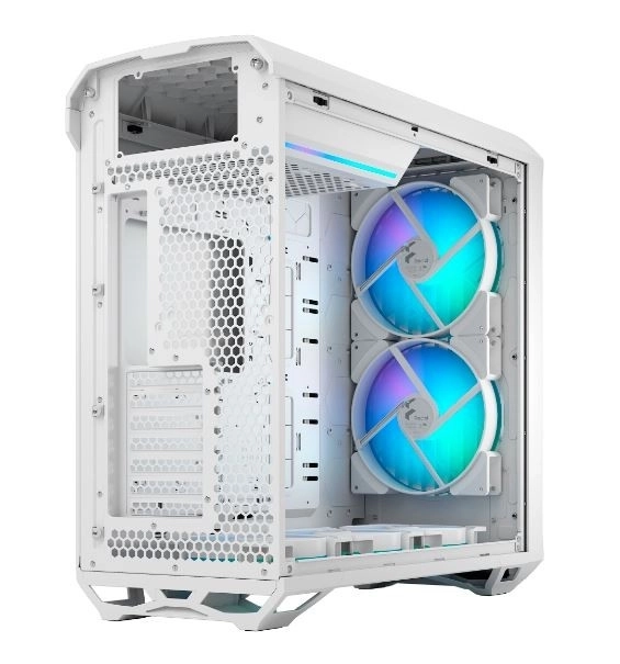 Case bianco RGB TG Clear Tint