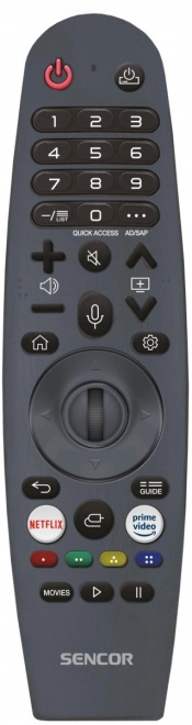 Remote control with instant access