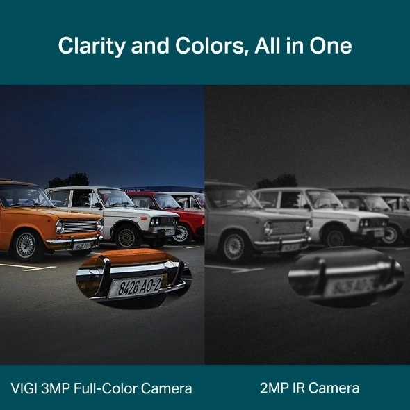 Vigi C330 outdoor full color bullet network camera 3MP