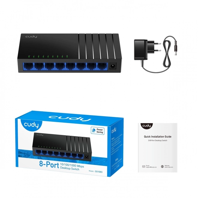 Gigabit Switch Cudy GS108D 8 Ports