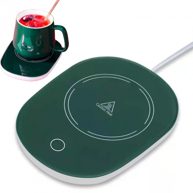 Scaldatazza elettrico per caffè e tè 16W, pannello LED impermeabile