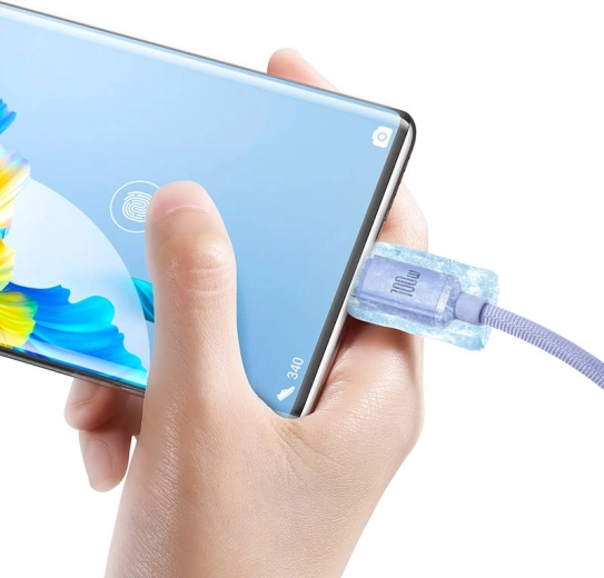 Blazing-fast charging up to 100 W