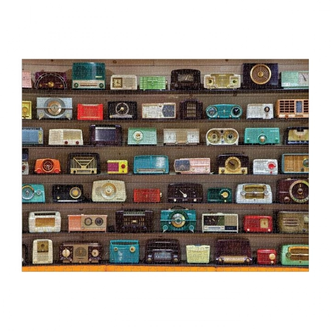 Galison Vintage Radios Puzzle 1000 Pieces