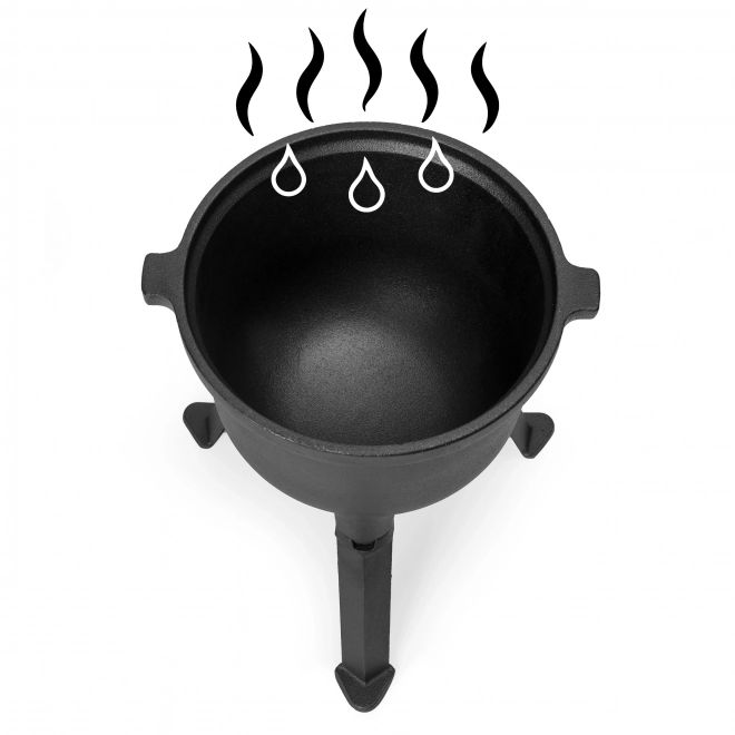 Cast Iron Pot 5L for Campfire MultiGarden
