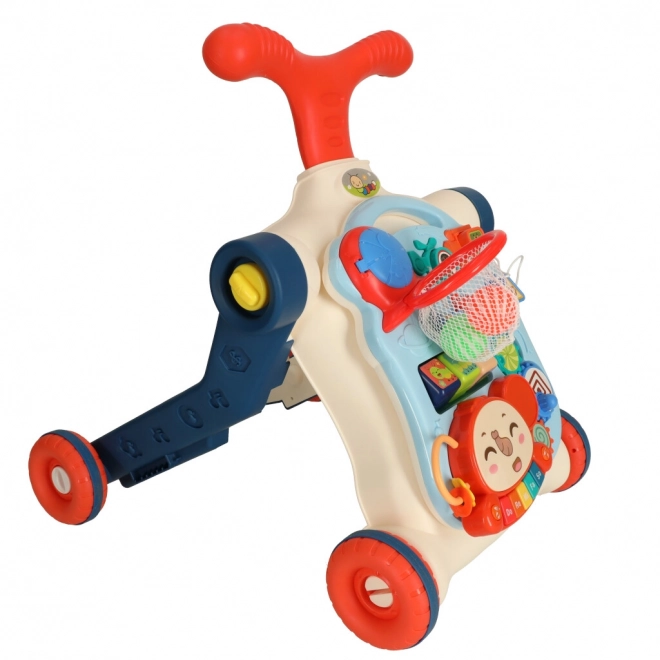 Girello multifunzionale per bambini e tavolo interattivo 5 in 1