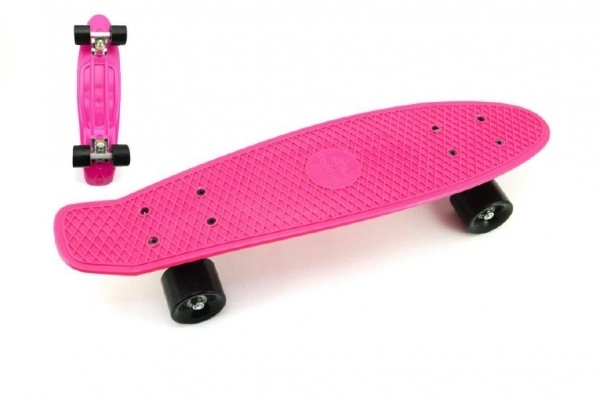 Children's Pennyboard Skateboard – Pink, black wheels