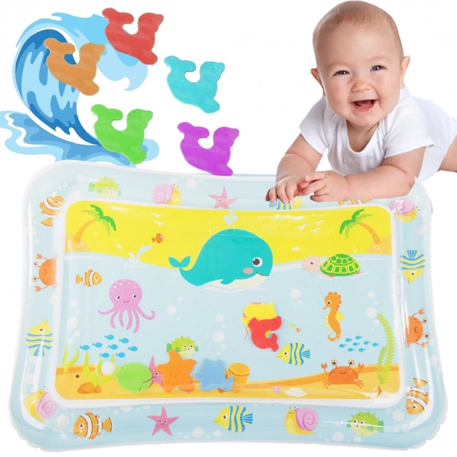 Inflatable Sensory Water Mat for Toddlers