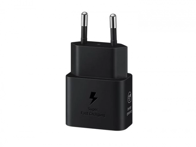 25W Fast USB-C Charger Black