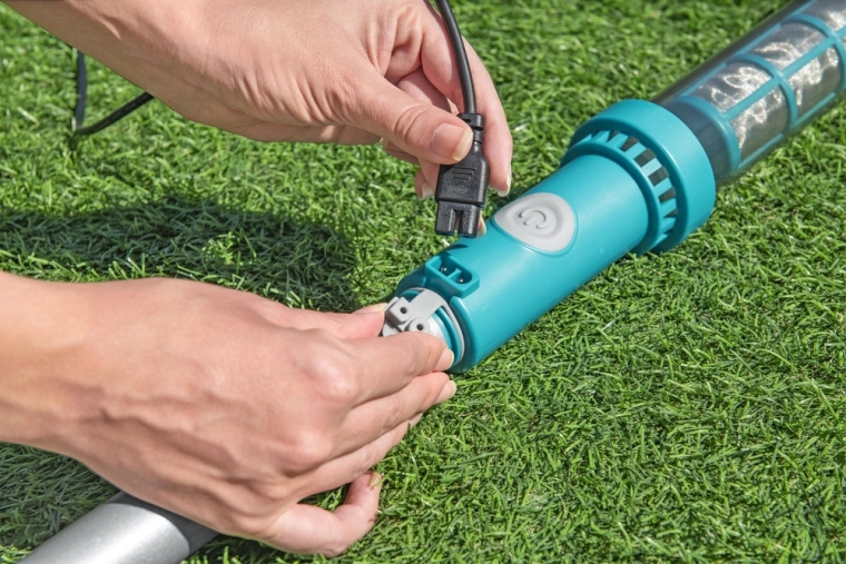 Cordless power for up to 50 minutes