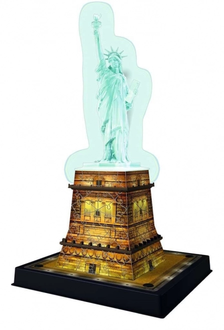 Ravensburger 3D Puzzle Statue of Liberty Night Edition
