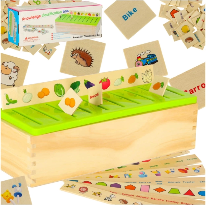 Houten educatief speelgoed - logische puzzel