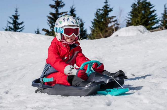 Ice Blue Steering Sled Skipper – Blue