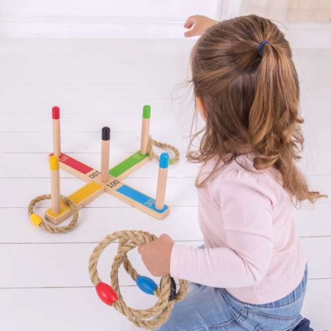 Bigjigs Toys Rzucanie pierścieniami