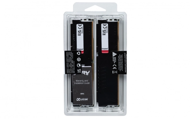 Kingston Fury Beast DDR5 Memory 32GB (2x16GB) 6400 MHz CL32 Black