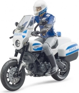 Articulated police figure with gear