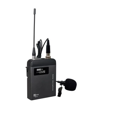 Bodypack transmitter with LCD display